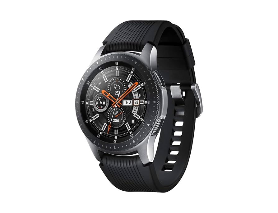 SAMSUNG - Galaxywatch　SM-R800 Samsung Galaxy Watch 46mm Silver Bluetooth - Long Battery Life